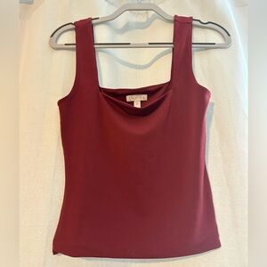 Leith Women's Burgundy Tank Top